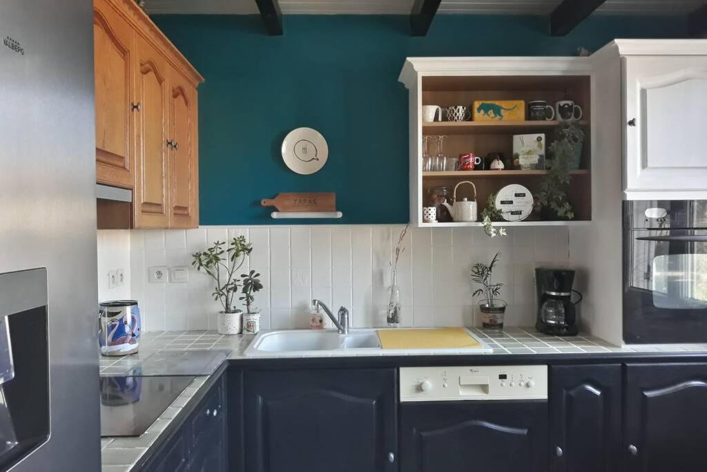 Villa 3 Etoiles Pres Des Plages, Parking, Wifi, Clim Sauvian 外观 照片